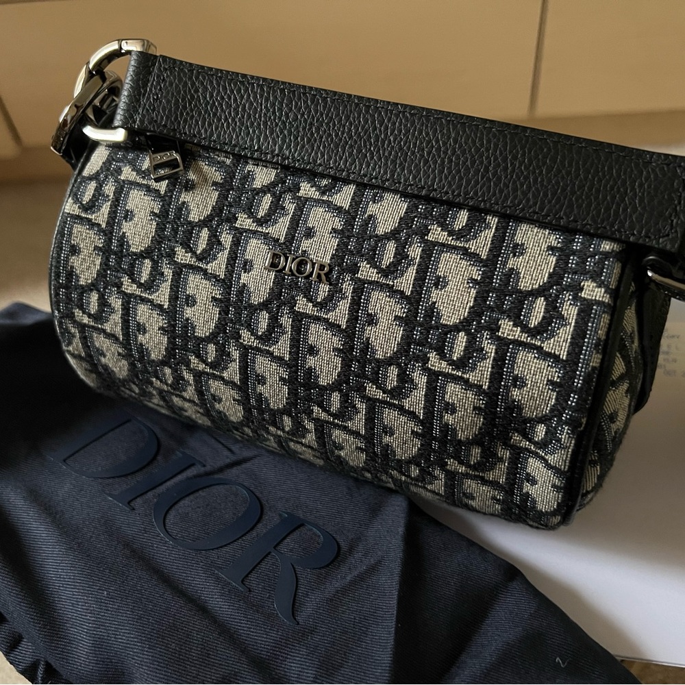 AUTHENTIC DIOR Mini Roller Messenger Bag